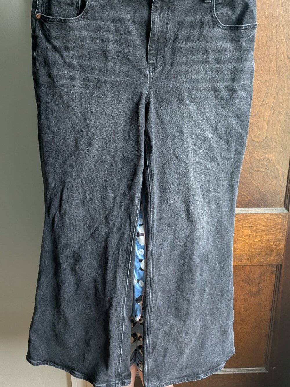 American Eagle Stretch High Rise Flare 16 Long